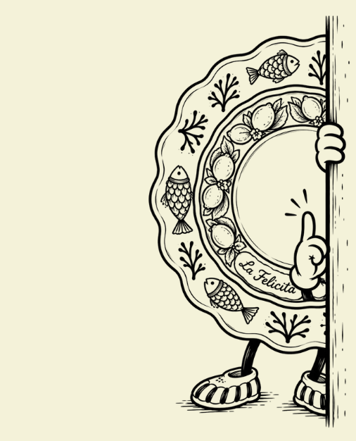 La Felicita shop illustration